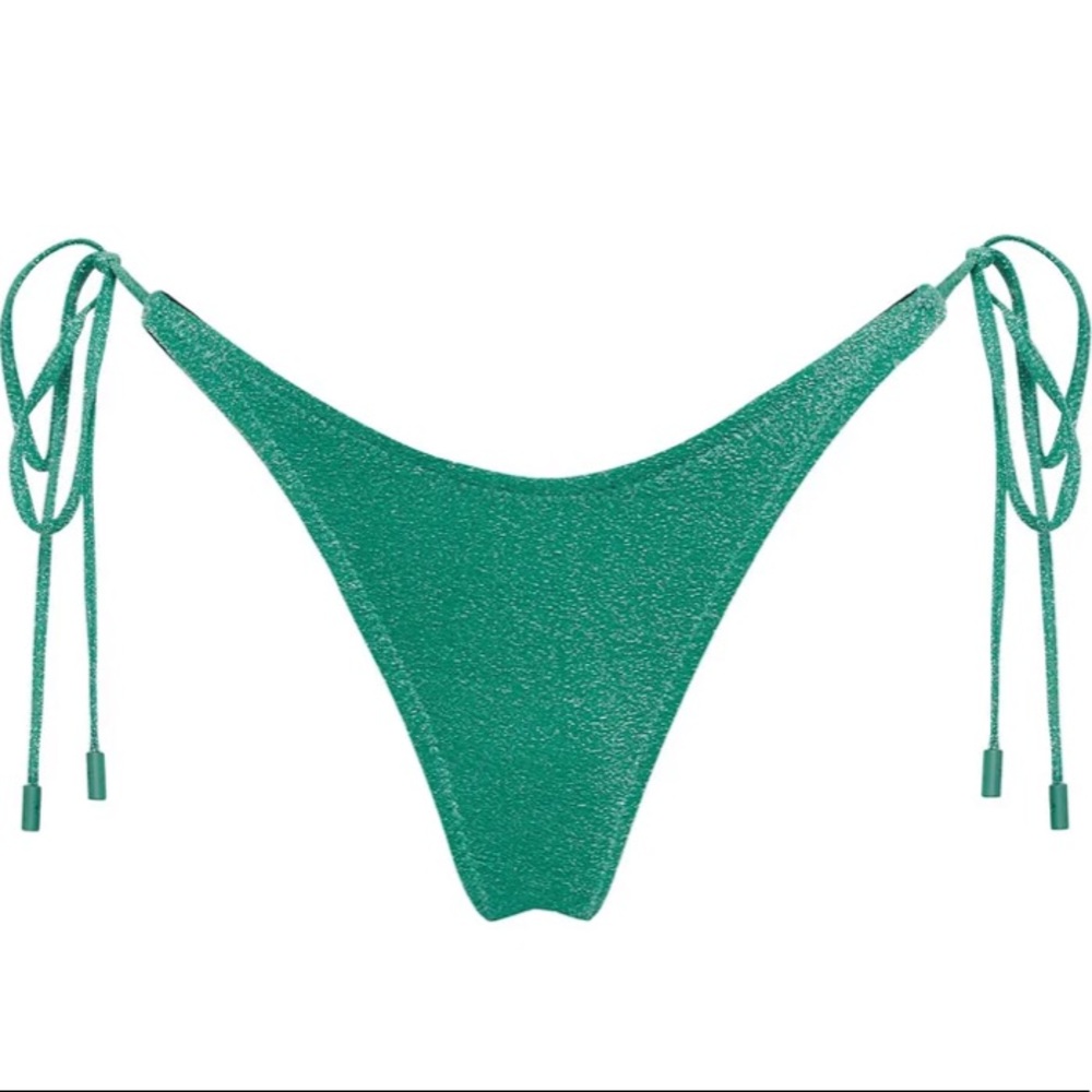 NWT Triangl Swim Tie Bikini Bottom | Jade Green | Size Medium (Top Also Avail)